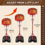 Glofty - Toddler Boy Basketball Hoop - Image 2