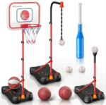 Glofty - 2 in 1 Basketball Set